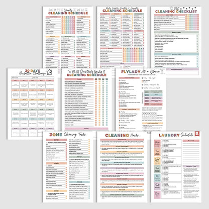 ADHD Cleaning & Organizing Toolkit - Chore Planner