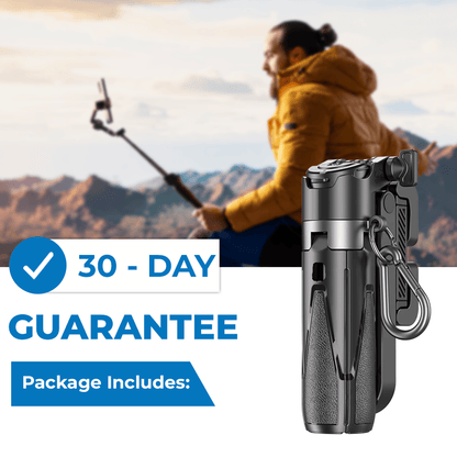 4-in-1 Multifunctional 360 Rotation  Selfie Stick with  Wireless Detachable Remote Control