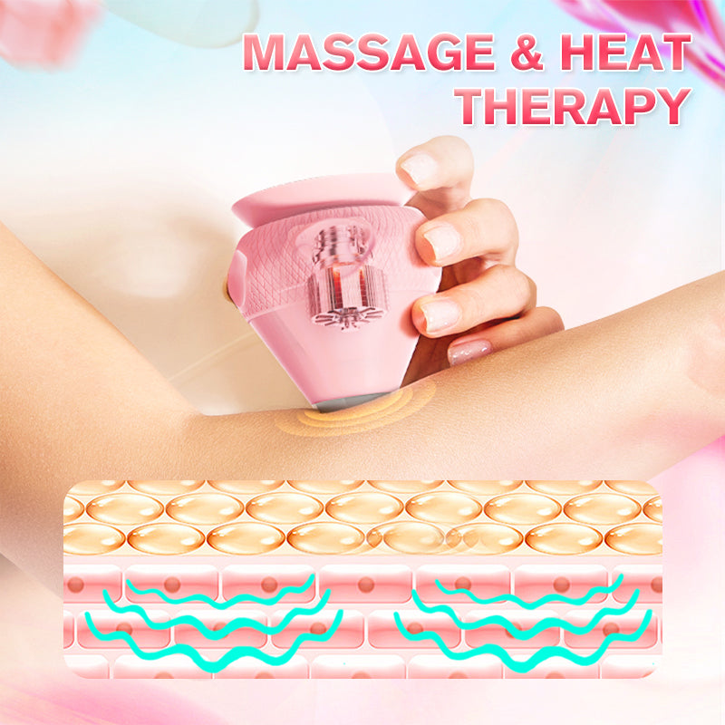 Electric Adsorption Type Vibrating Hot Compress Fascia Ball Massager