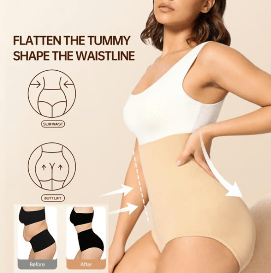 High Waist Tummy Control Shapewear Panties