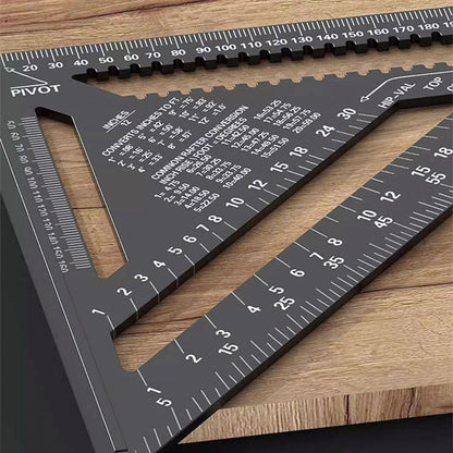 🔥Up to 40% OFF🔥Woodworking Triangle Ruler 7-12-inch