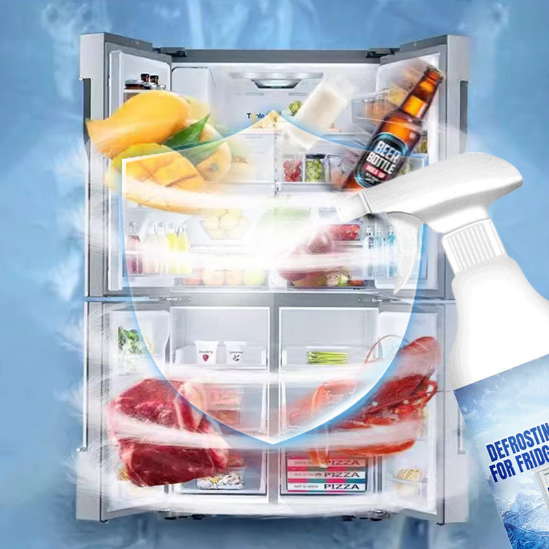 Defrosting Spray for Fridge Freezer(With Free Spatula)