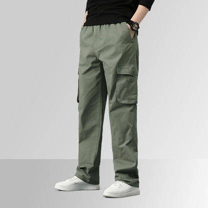 Multi-Pocket Durable Ultra Comfort Loose Fit Pants Perfect combination of utility and comfort