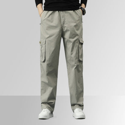 Multi-Pocket Durable Ultra Comfort Loose Fit Pants Perfect combination of utility and comfort
