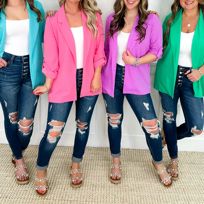 Women's High-Waisted Cutout Denim Jeans