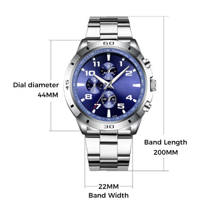 Fashion Waterproof Luminous Quartz Watch