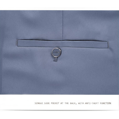 Men's Ice Silk Quick Dry Suit Pants