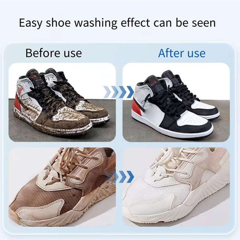 Universal Portable No-Rinse Foam Cleaner for Shoes