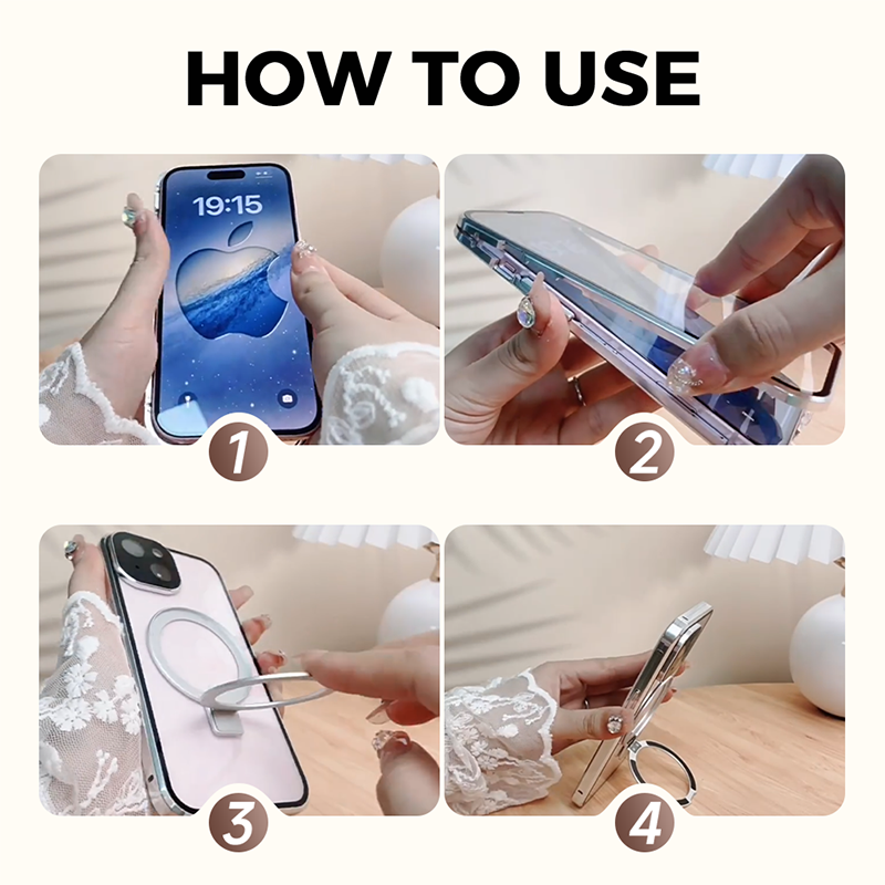 Magnetic Anti-Peep Phone Case