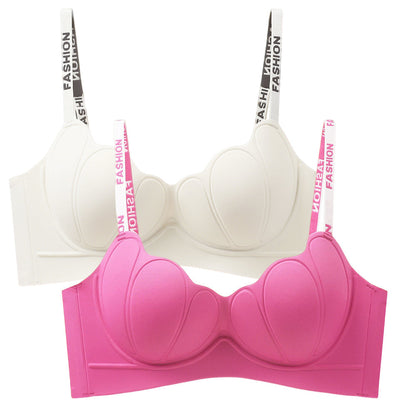 Comfortable Petal-Shaped Seamless Bra